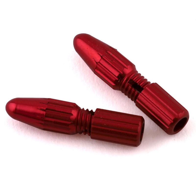 Yokozuna Crimp-Free Locking Brake Cable Tip (Red) (2)