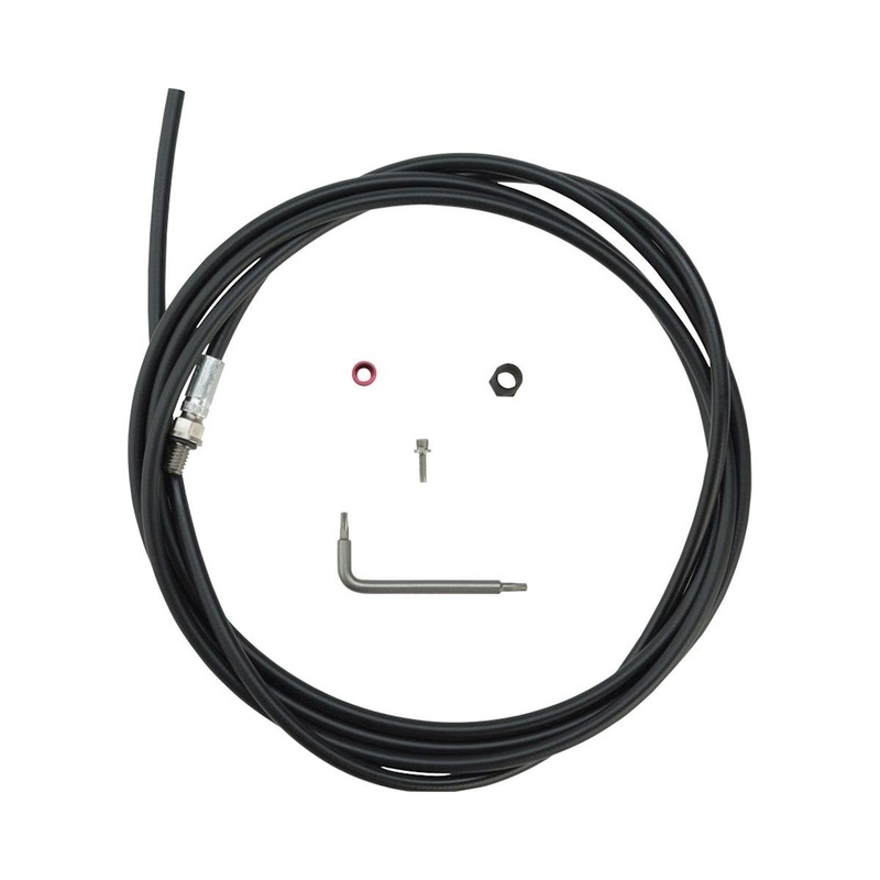 Avid Elixir Hydraulic Hose Kit (Black) (5/R/CR/XO/Mag/2012  XX/Trail) (2000mm)