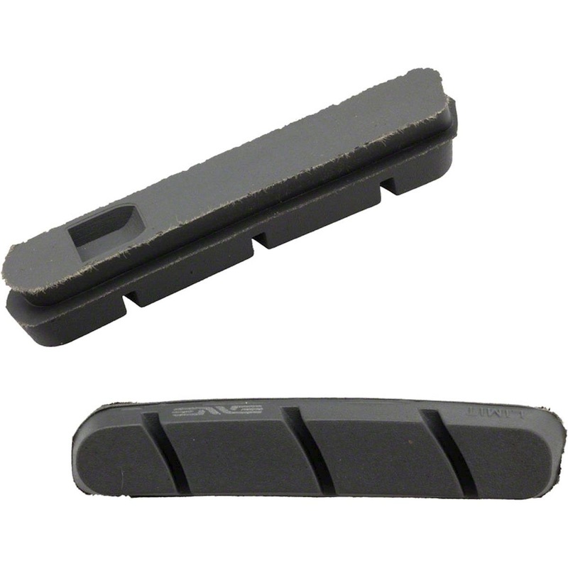 ENVE Carbon Brake Pad Inserts (Grey) (For Smooth Brake Tracks) (1 Pair) (Campagnolo Holder)