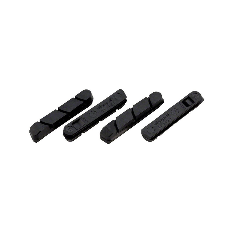 Campagnolo Brake Pad Inserts (Black) (For 2000  Skeleton Brakes) (2 Pairs)