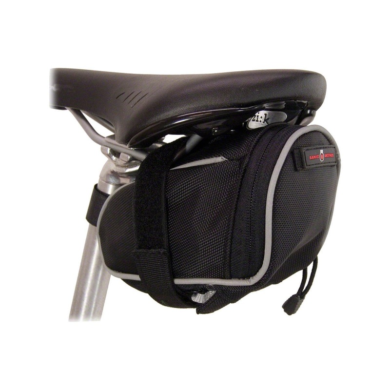 Banjo Brothers Deluxe Saddle Bag (Black) (M)