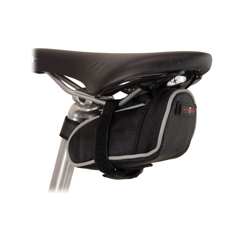 Banjo Brothers Deluxe Saddle Bag (Black) (S)