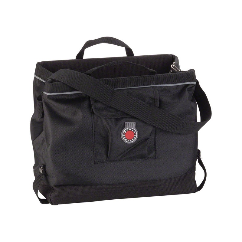 Banjo Brothers Grocery Pannier (Black) (18L)