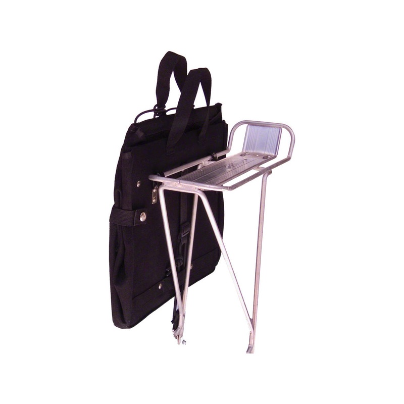 Banjo Brothers Minnehaha Canvas Grocery Pannier (Black)