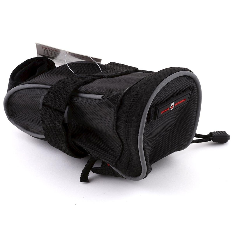 Banjo Brothers Saddle Bag (Black) (M)