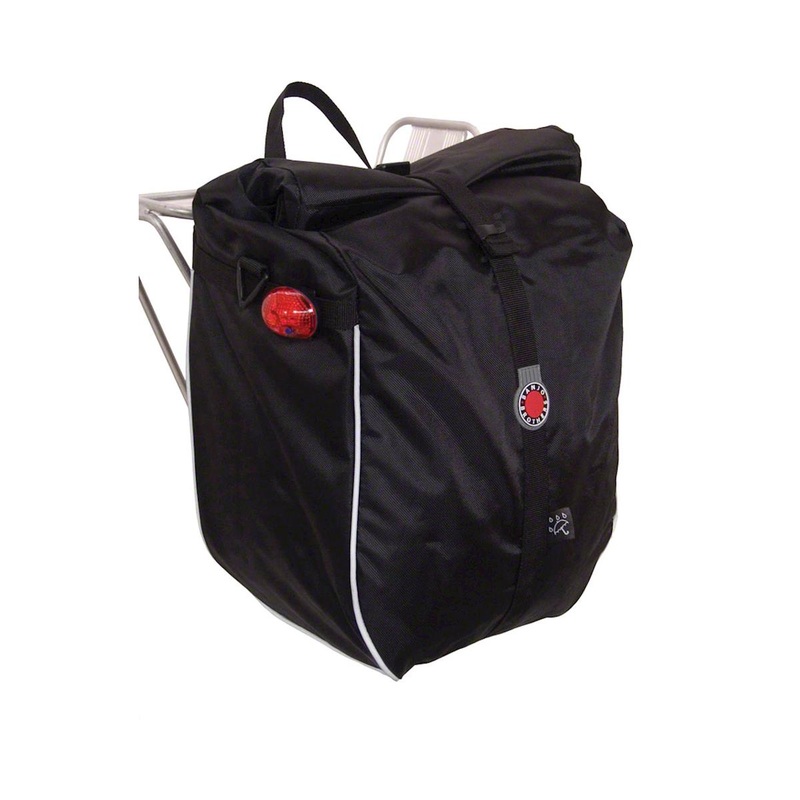 Banjo Brothers Waterproof Pannier (Black) (16.4L)