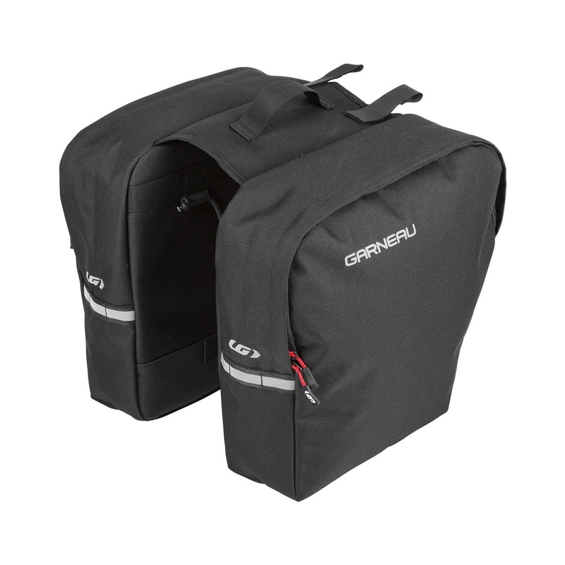 Louis Garneau City Panniers (Black) (Pair) (12L)