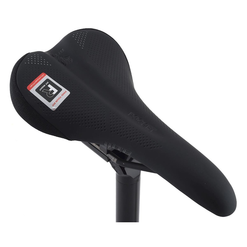 WTB Rocket Saddle (Black) (Titanium Rails) (Medium) (142mm)