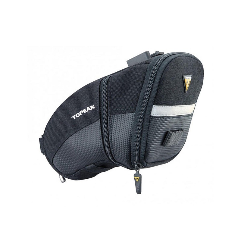 Topeak Aero Wedge Saddle Bags (Black) (QuickClick) (M)