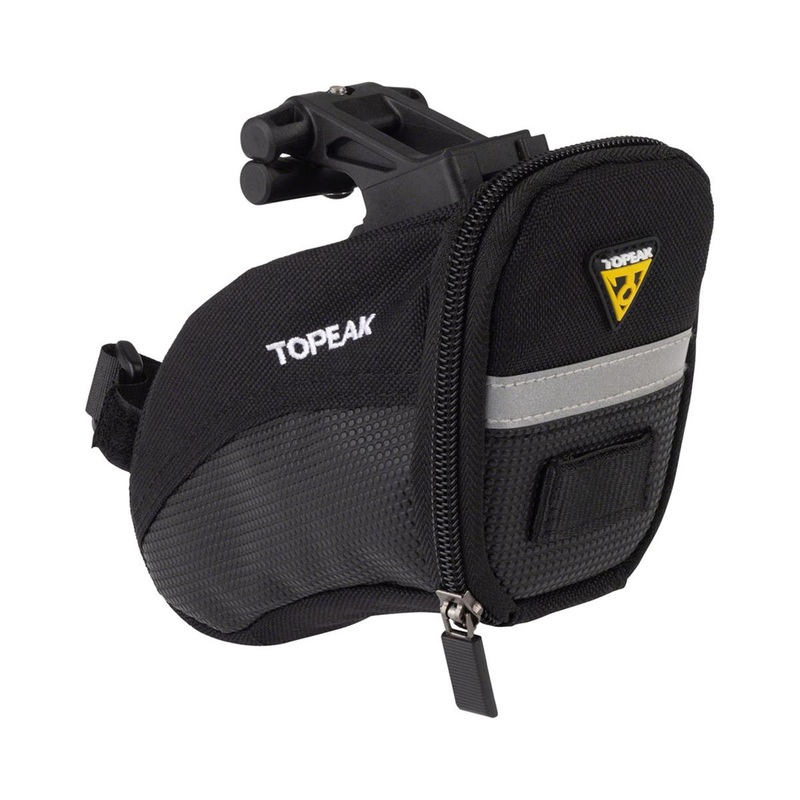 Topeak Aero Wedge Saddle Bags (Black) (QuickClick) (S)