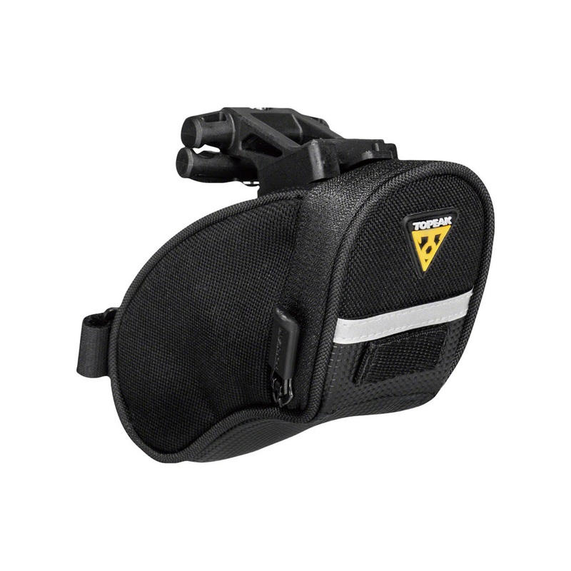 Topeak Aero Wedge Saddle Bags (Black) (QuickClick) (XS)
