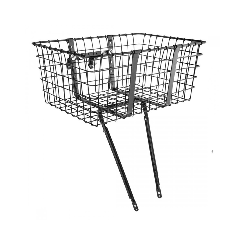 Wald 157 Giant Front Delivery Basket (Gloss Black)