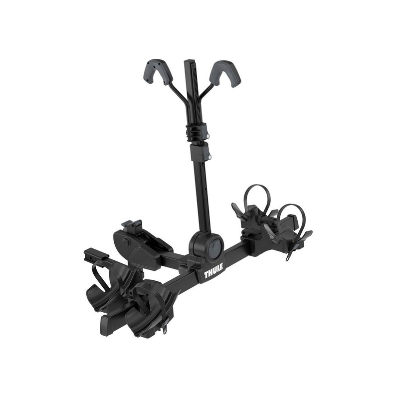 Thule Doubletrack Pro XT Hitch Mount Bike Rack (Black) (2 Bikes) (1.25 & 2″ Receiver)