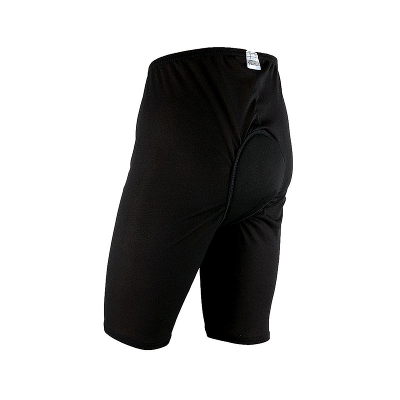 Andiamo Men’s Padded Skins Short Liner (Black) (XL)
