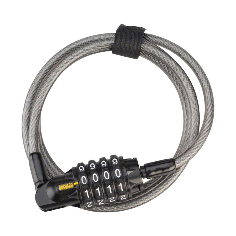 Onguard Terrier Combo Resetteble Combo Cable Lock (4′ x 6mm)